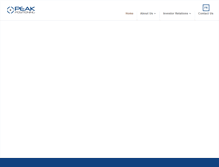 Tablet Screenshot of peakpositioning.com